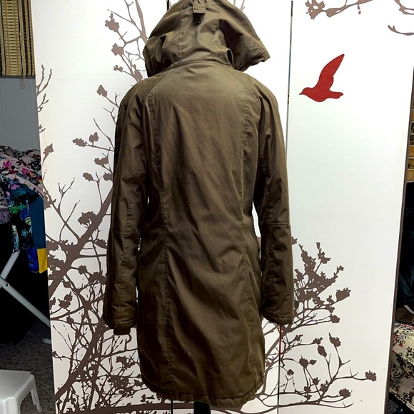 Streetwear Society Size S Brown Long Coat Jacket with Hidden Inner Pocket $35 - Picture 4 of 17